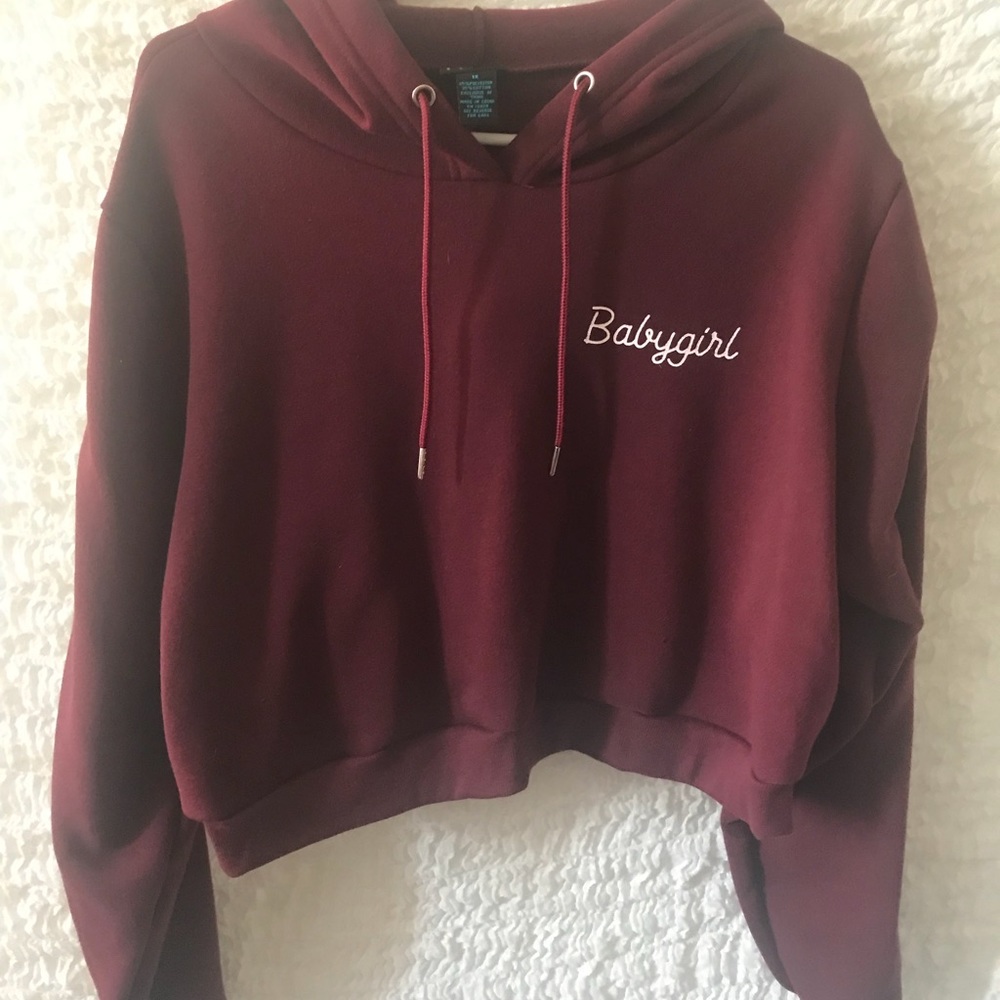 Crop top sweater